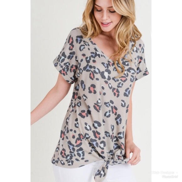 Animal print tee - Picture 2 of 3